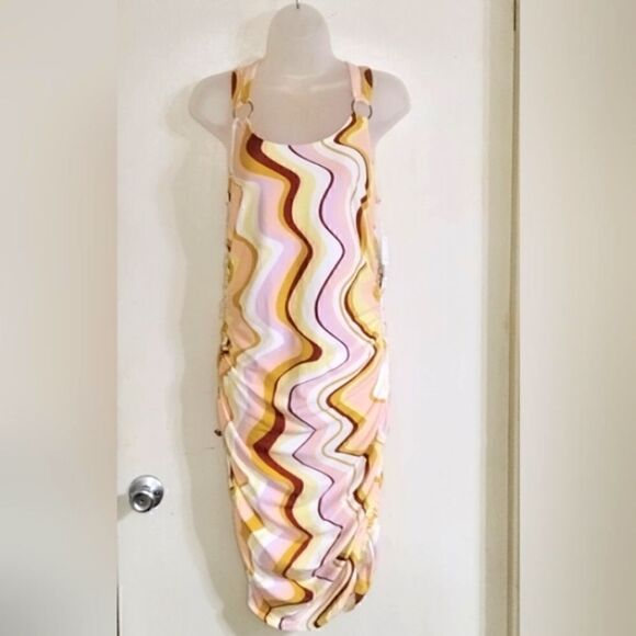 Bodycon DRESS NO BOUNDARIES O-Ring Women's Size LARGE NEW WITH TAGS - Picture 1 of 13